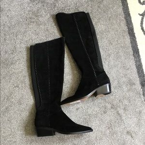 NEW stylish suede leather boots 🖤🖤